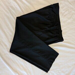 John Henry Pants Men's Black Dress Slacks Straight Leg Pleated